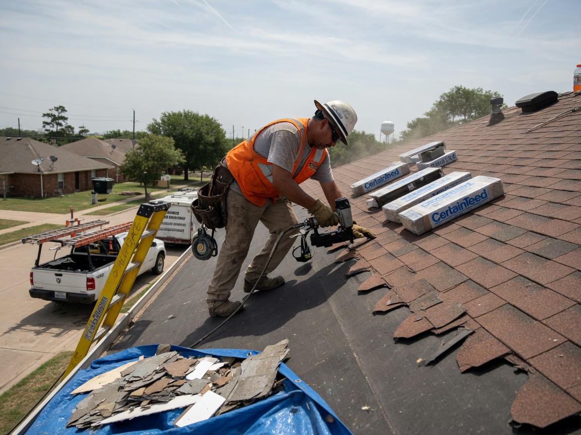 Roofing work by Hernandez Roofing TX in TX, Tyler