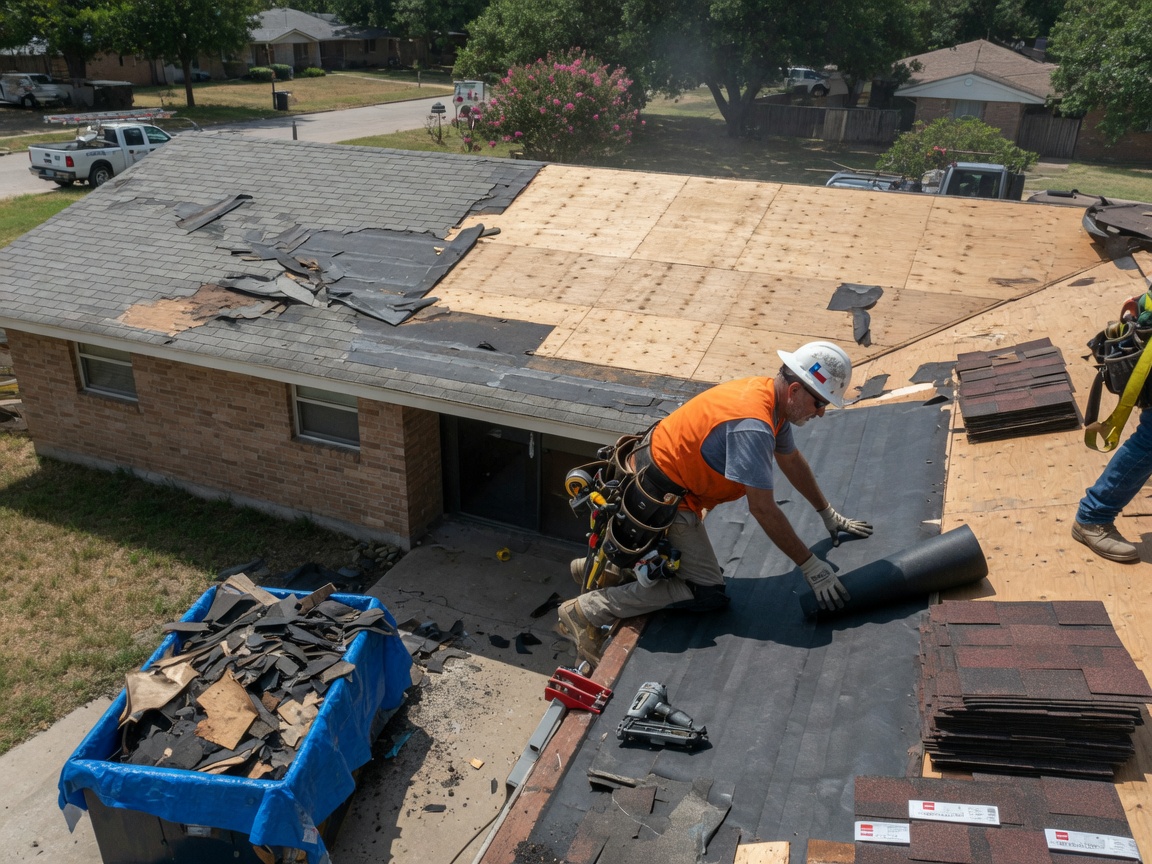 Roof Replacement in TX